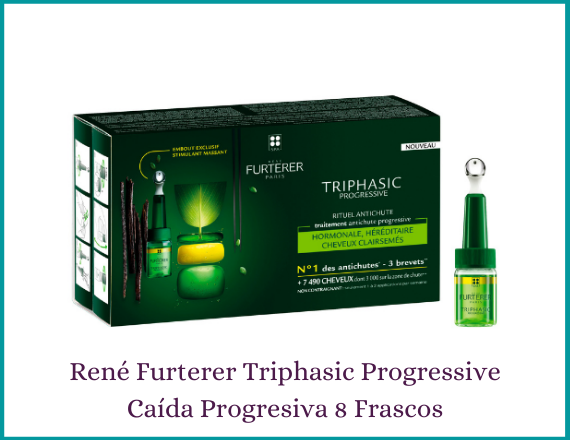 Rene Furterer Triphasic Progressive Caida Progesiva 8 Frascos